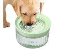 Gamelle d'eau anti-déversement pour chiens | Mangeoire lente de 1800 ml, gamelle d'eau flottante pour chat, pour la maison, les voyages, la voiture, les ménages multi-animaux, chiens, chats, races à