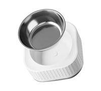 Gamelle d'eau chauffante pour animal de compagnie, 35-40 ℃ distributeur d'eau pour chat avec bol amovible, fournitures de boisson par temps froid pour la maison, la ferme