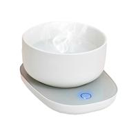 Gamelle d'eau chauffante pour Chien - Chauffe-Nourriture électrique pour Animaux de Compagnie, Trois Modes de température, matériau et Non Toxique, Facile à Nettoyer | Gamelle chauffante pour