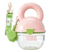 Gamelle d'eau de voyage pour chien, anti-fuite, portable, avec sangle - Distributeur d'eau pour animal domestique, pour nourrir les chiots, la marche, la randonnée, la voiture, la plage, le camping