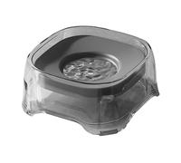 Gamelle d'eau pour chien - 21,3 x 21,3 x 9,2 cm PP, distributeur d'eau anti-étouffement sans déversement | Parfait pour les chiots, chats de taille moyenne, chatons, animaux, maison, cour, extérieur