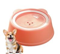 Gamelle d'eau pour chien - Gamelle anti-déversement d'eau lente pour animaux de compagnie | Bol structurel antidérapant No mes Boire, Solution d'hydratation portable pour chiens, chats et petits