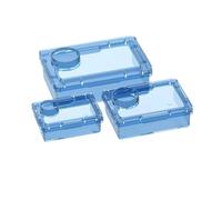 Gamelle D'Eau Pour Reptiles Plat Eau Et Nourriture Avec Compartiment | Plat Nourriture Gecko Pour tortues, lézards, geckos léopards, grenouilles, araignées, crabes ermites