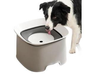 Gamelle d'Eau Sans Éclaboussures pour Chien | Plat Boire et Manger Animaux - Gamelle D'Eau Ralentie Chien - Pour Moments De Solitude Coin Repas Appartement Cuisine Salon Maison Usage Intérieur