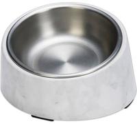 Gamelle Designed by Lotte Vita Mélamine avec écuelle amovible en inox env. 160 ml,blanc, lavable au lave-vaisselle
