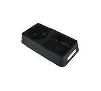 Gamelle Double en Plastique Anthracite