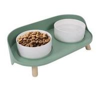 Gamelle double surélevée M.PETS ALTITUDE - 2x 450 ml