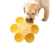 Gamelle en forme de fleur pour chaton à 6 repas, sans danger, motif pétales de fleurs pour chats d'intérieur - Favorise une meilleure digestion pour plusieurs chats