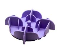 Gamelle en silicone pour chien pour éviter les ballonnements et l'étouffement | Plats interactifs pour une alimentation plus saine, parfaite pour réduire l'alimentation rapide chez les chiens et