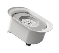 Gamelle épaisse pour chien anti-basculement anti-déversement pour chiens de grande taille résistant à la mastication avec poignée