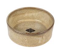 Gamelle et bol d'eau pour chat D&D Home Jasper Doré 13,5x13,5x4,5 cm
