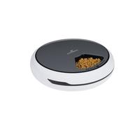 Eyenimal Gamelle NUTRI200 pour animaux 5 compartiments Noir et blanc rectangulaire