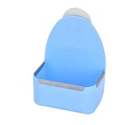 Gamelle Hamster Bol Distributeur d'aliments for Animaux de Compagnie, Fixe, Grande capacité, Anti-Chute, résistant aux Chocs, for Lapin, Cochon d'Inde, Accessoires for(Blue)