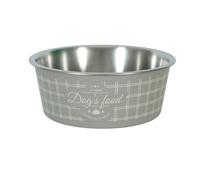 Gamelle Inox Antidérapante Food Dog - ZOLUX 1200 ml