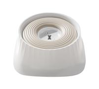 Gamelle interactive à lécher pour aliments lents : lutte contre l’ennui, stimule le cerveau, soin pour chiots et chiens âgés, complément alimentaire à base de soupe aux os (White, 20x20x8cm)