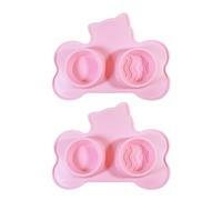 Gamelle interactive en silicone pour chat - Mangeoire pour animaux de compagnie - Pas avec ventouse - Coussin d'alimentation pour chat - Bol à ventouse - Bol pour chien - Glissement