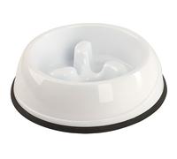 Kerbl 2207716 Anti Dribble Écuelle en Plastique pour Chat Blanc 1 L