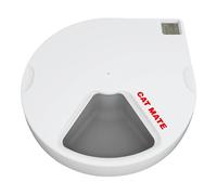 Cat Mate - Mangeoire automatique C500 - 5 repas avec minuterie numérique - Blanc