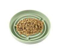Gamelle lente en silicone pour chien - Jouets interactifs anti-ascension avec ventouse