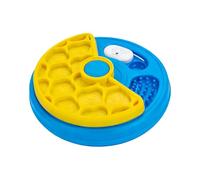 Gamelle lente pour chien, facile à nettoyer, 23,3 cm, labyrinthe, jouet interactif pour chien, base antidérapante, pour bœuf séché, poulet, salon, chambre à coucher, balcon, intérieur