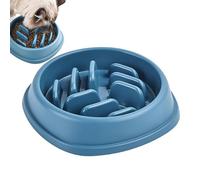 Gamelle lente pour chiens avec mangeoire lente, assiettes pour chiens qui mangent lentement, assiettes antidérapantes pour chiens avec labyrinthe à alimentation lente, bol de nourriture