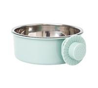 Gamelle murale portable - Gamelle surélevée pour animaux de compagnie, mangeoire sécurisée pour chien | Gamelle fixe pour chat de 15,5 x 6 cm, gamelle surélevée pour chiot, station de gamelle montée