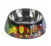 Gamelle Originale Idéale pour Chiots, Petits Chiens ou Chats de Taille S / D - 14 cm H - 4,5 cm Capacité 180 ML - Marvel Studios® Licence Officielle