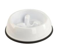 Kerbl 2207716 Anti Dribble Écuelle en Plastique pour Chat Blanc 1 L