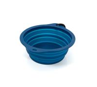 Gamelle Pliable pour Animaux Domestiques Gloria Bleu Silicone Aluminium 550 m