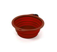 Gamelle Pliable pour Animaux Domestiques Gloria Rouge Silicone Aluminium 550 ml