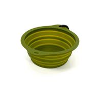 Gamelle Pliable pour Animaux Domestiques Gloria Vert Silicone Aluminium 550 m