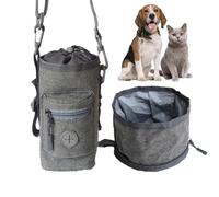 Gamelle pliable pour chien, gamelles de voyage pour chien,Bol pliable en tissu Oxford pour animaux de compagnie | Bols en tissu étanche bol de nourriture pour animaux de compagnie Camping randonnée ma