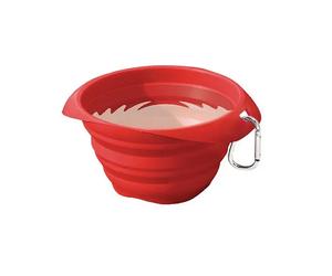 Gamelle pliable pour chien Kurgo Collaps-a-bowl Rouge 0,68 L