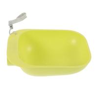 Gamelle Portable Anti-Fuite pour Bouteille d'eau, Abs, Vert Clair | Éclaboussures, Voyages Animaux et Camping, Légère, Compacte, pour Bouteilles Plastiques