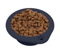 Gamelle Portable pour Chien,300ml Récipient d'alimentation Pliable avec - Bol À Eau en Silicone pour Chiot,pour Le Voyage La Marche La Plage Les Activités Extérieures Les Chats Et Les Chiens