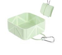 Gamelle portable pour chien - Conteneur pliable de nourriture pour chats 500 ml - Pour propriétaires d'animaux et amoureux des animaux en camping, randonnée, plage, promenades quotidiennes