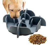 Gamelle pour animaux de compagnie - Gamelle en silicone pour chien de grande race | Gamelle interactive pour alimentation lente, design anti-étouffement pour une alimentation saine, bol pour chien de