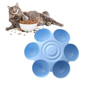 Gamelle pour Animaux domestiques en Forme de - Bol d'alimentation Multifonctionnel antidérapant de qualité Alimentaire, Convient pour Plusieurs Animaux de Compagnie à l'heure D