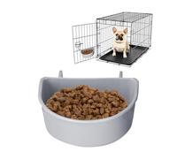 Gamelle pour cage pour chat - Se clipse sur le bol de la cage | Distributeur de nourriture anti-fuite - Léger et compact - Crochet de suspension solide - Idéal pour nourrir l'eau dans les c