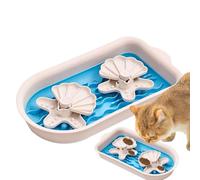 Gamelle pour chat à alimentation lente - Gamelle pour chat - Gamelle interactive antidérapante pour animaux de petite et moyenne taille - Pour animaux de compagnie, chats et chiens