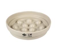 Gamelle pour chat anti-glouton « goutte » D&D Home Sue Marron 20x20x4,5 cm
