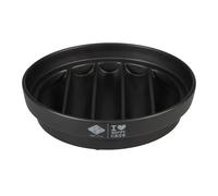 Gamelle pour chat anti-glouton « pois » D&D Home Sue Blanc 20x20x4,5 cm