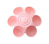 Gamelle pour Chat avec pétales de Fleurs | Gamelle pour Chaton avec Motif Floral | Gamelle pour Animaux de Compagnie, Design de pétales de Fleurs sûr pour Chats d'intérieur, favorise Une