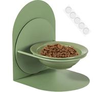 Gamelle pour chat en céramique avec support magnétique, gamelle réglable anti-basculement pour chat et chiot, protège la colonne vertébrale de l'animal de compagnie