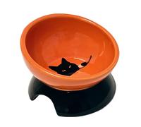 Gamelle pour chat en céramique Nobby Pet Wilson Orange 13,5x9 cm
