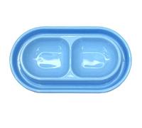 Gamelle pour Chat et Chaton, gamelle pour Chien, Chiot, prévenir Les Fourmis, 400ml, Bleu Clair, Taille S