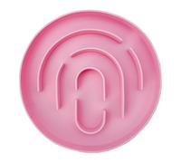 Gamelle pour chat - Mangeoire lente pour nourriture sèche - Support en silicone de 15,2 cm avec base antidérapante - Plat rond pour manger sainement - Pour le contrôle des portions - Accessoire