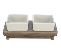 Gamelle Pour Chat - Trixie - Citystyle - Céramique - Mdf - Antidérapante