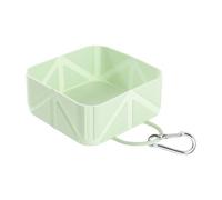 Gamelle pour chien - 10,4 x 10,4 x 4,5 cm pour camping, abreuvoir pliable de 500 ml avec hydratation, accessoire pour animaux de compagnie pour extérieur, voyage, chats, lapins, camping-car, bateau