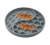 Gamelle pour chien à alimentation lente, gamelle pour chien à alimentation lente,Gamelle pour chien en silicone de qualité alimentaire pour ralentir l'alimentation - Plats interactifs pour chiens, fou